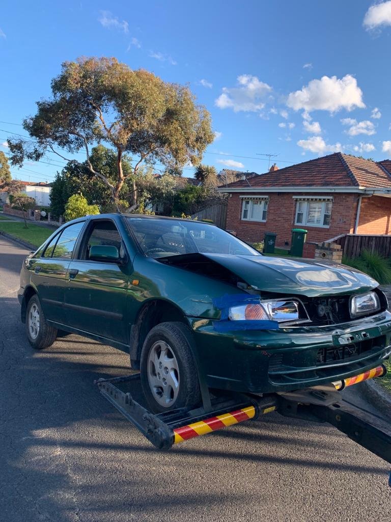 Car Removal - Nissan Pulsar 2000